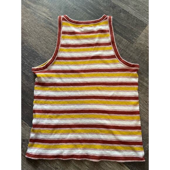 Madewell Westville Tank-top Striped Autumn women’s size Medium. - Picture 3 of 7
